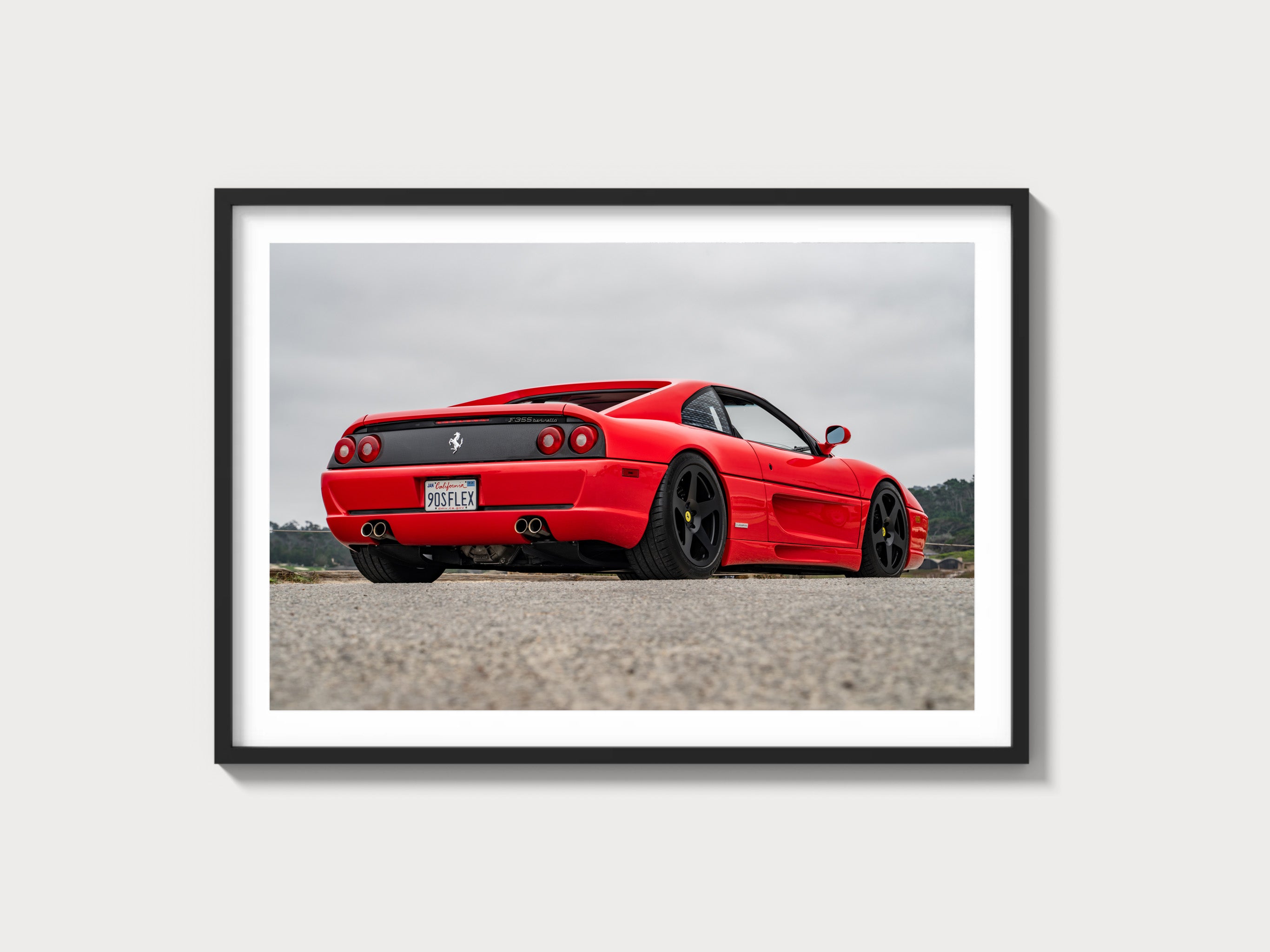 原画　フェラーリ３５５とタロピョン　　Ferrari 355 Ferrari 355 | Automotive Wall Art