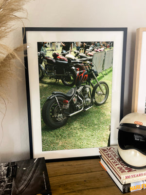 Cone Shovelhead Chopper - Black frame