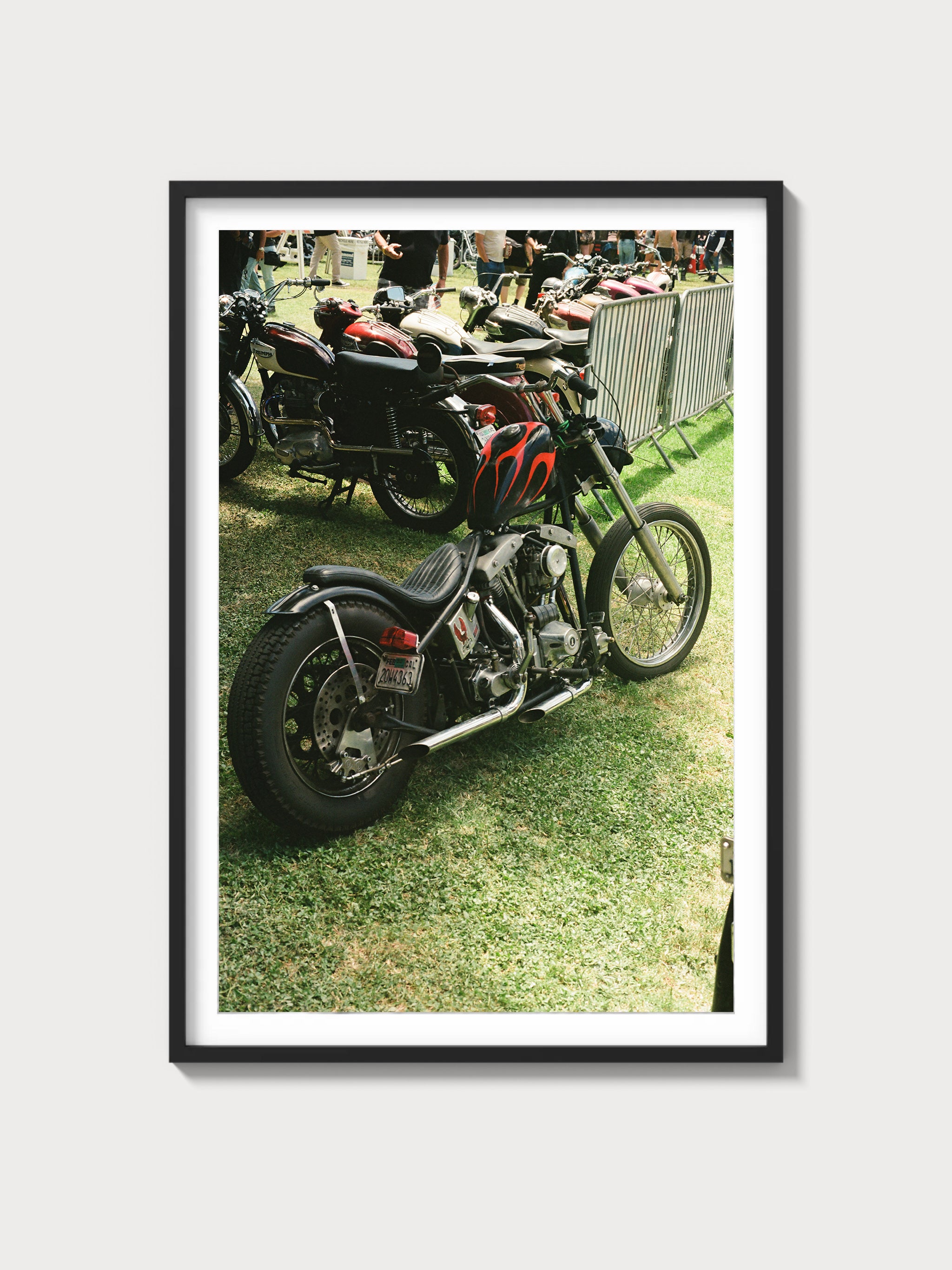 Cone Shovelhead Chopper - Black frame