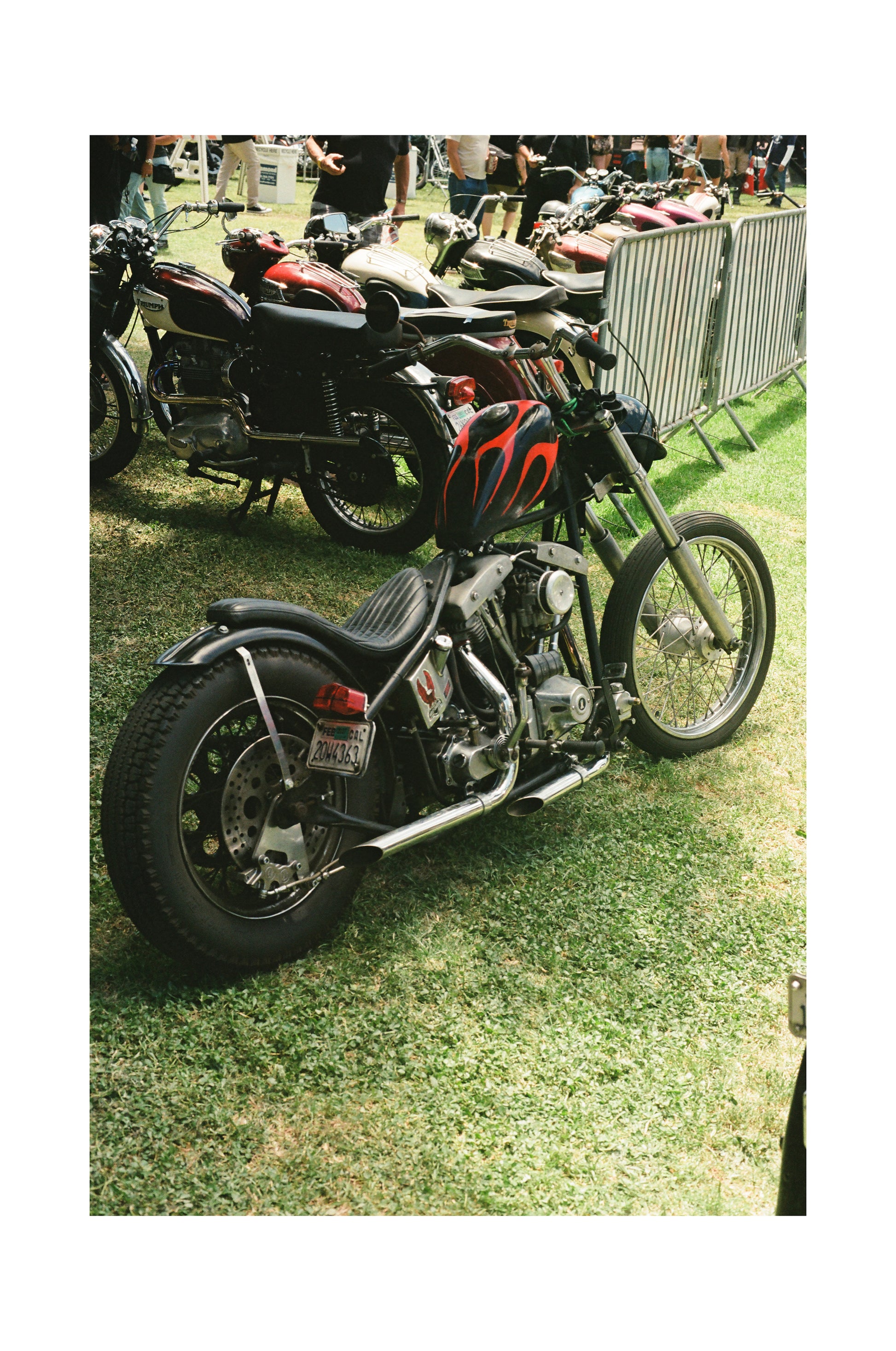 Cone Shovelhead Chopper - Black frame