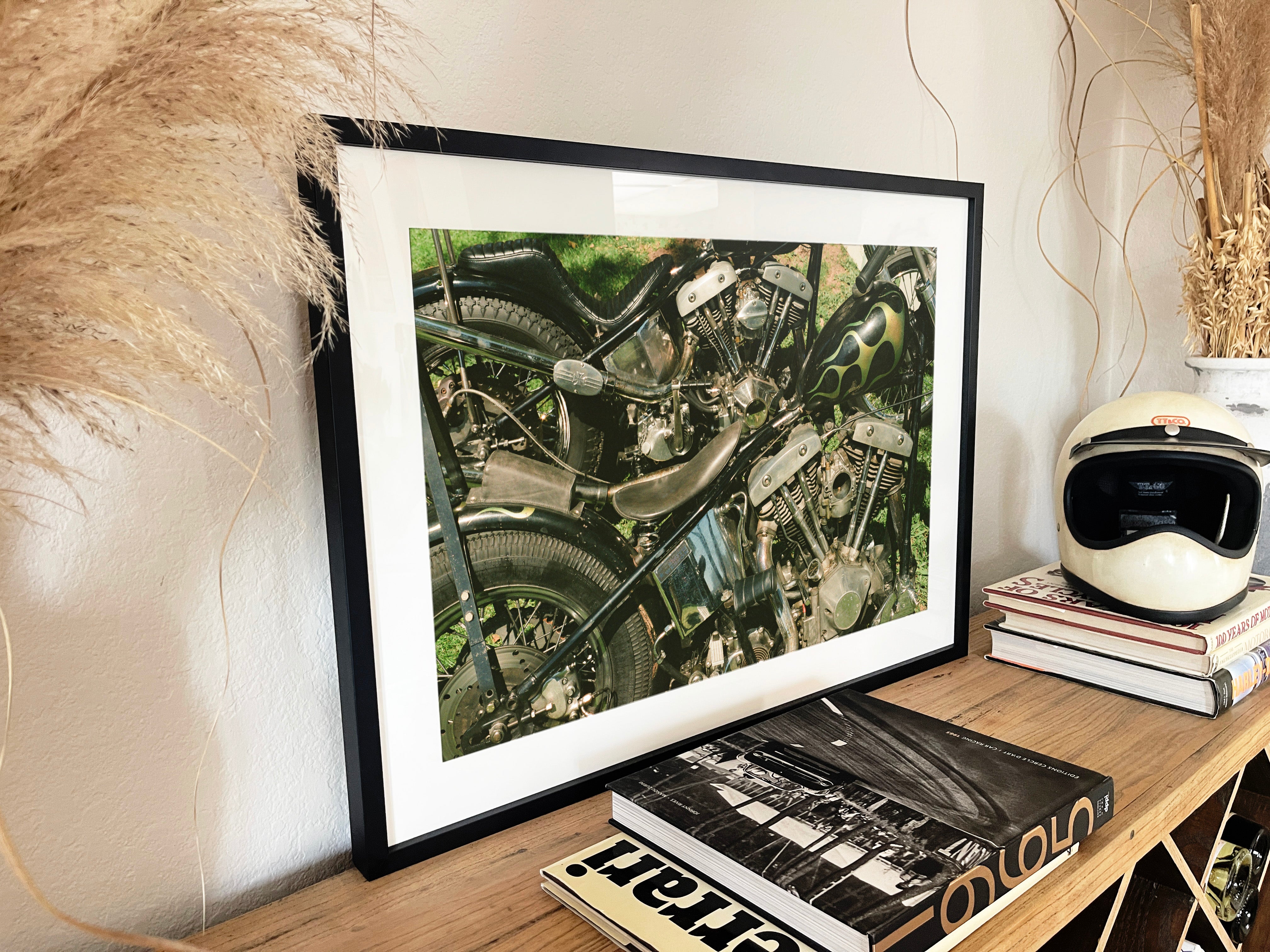 Cone Shovelheads - Black frame