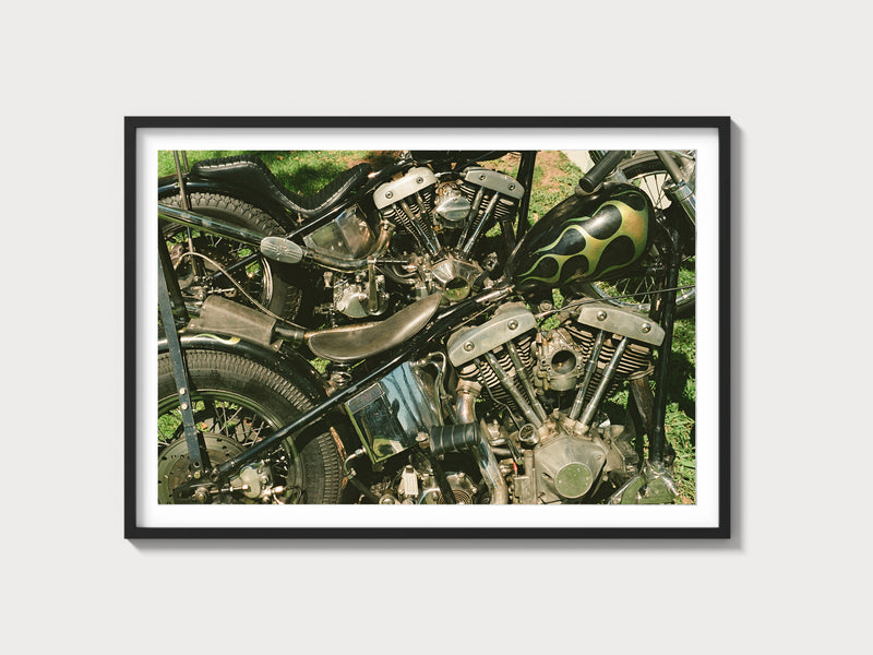 Cone Shovelheads - Black frame