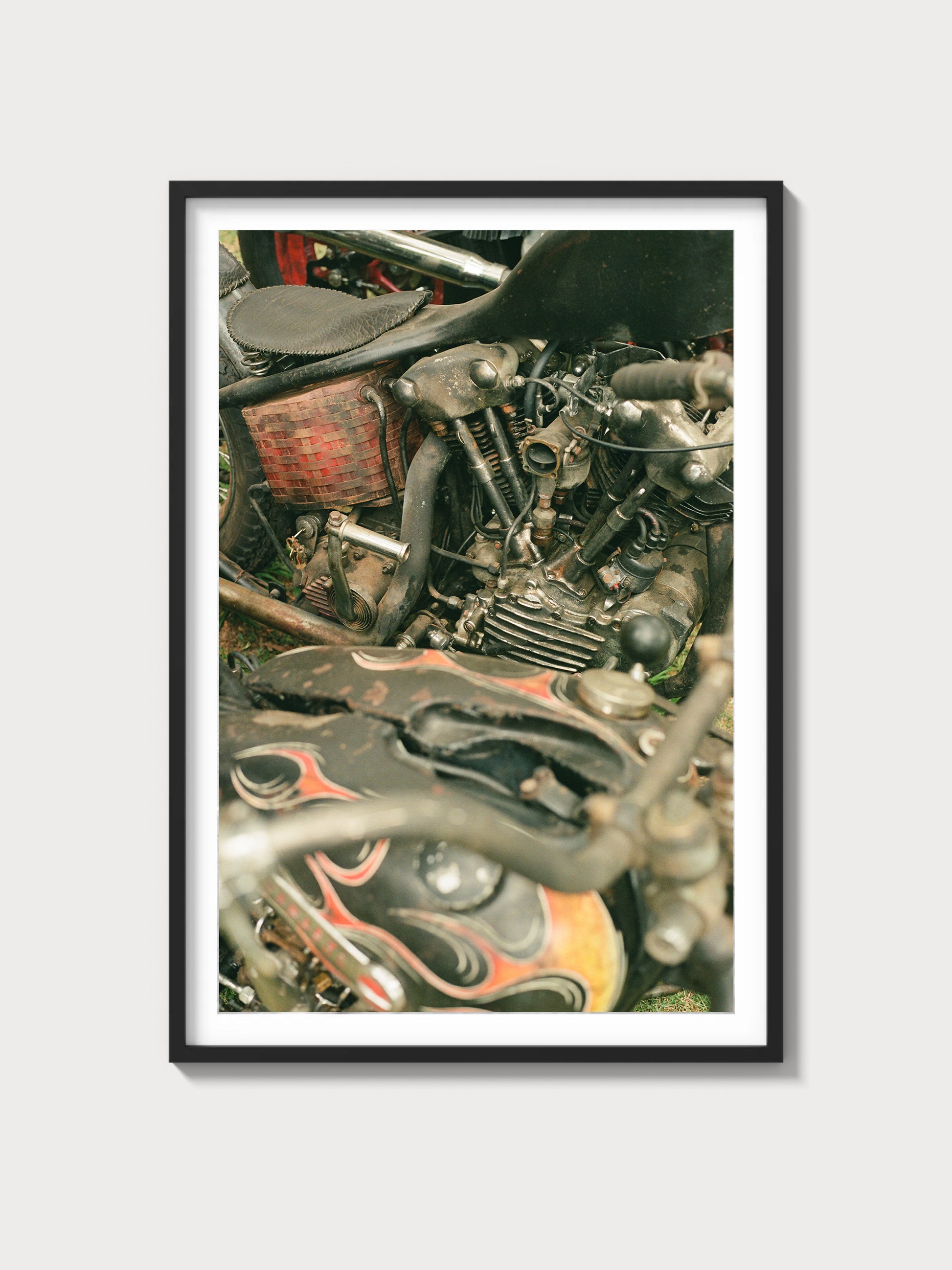 Cycle Zombies Knucklehead - Black frame