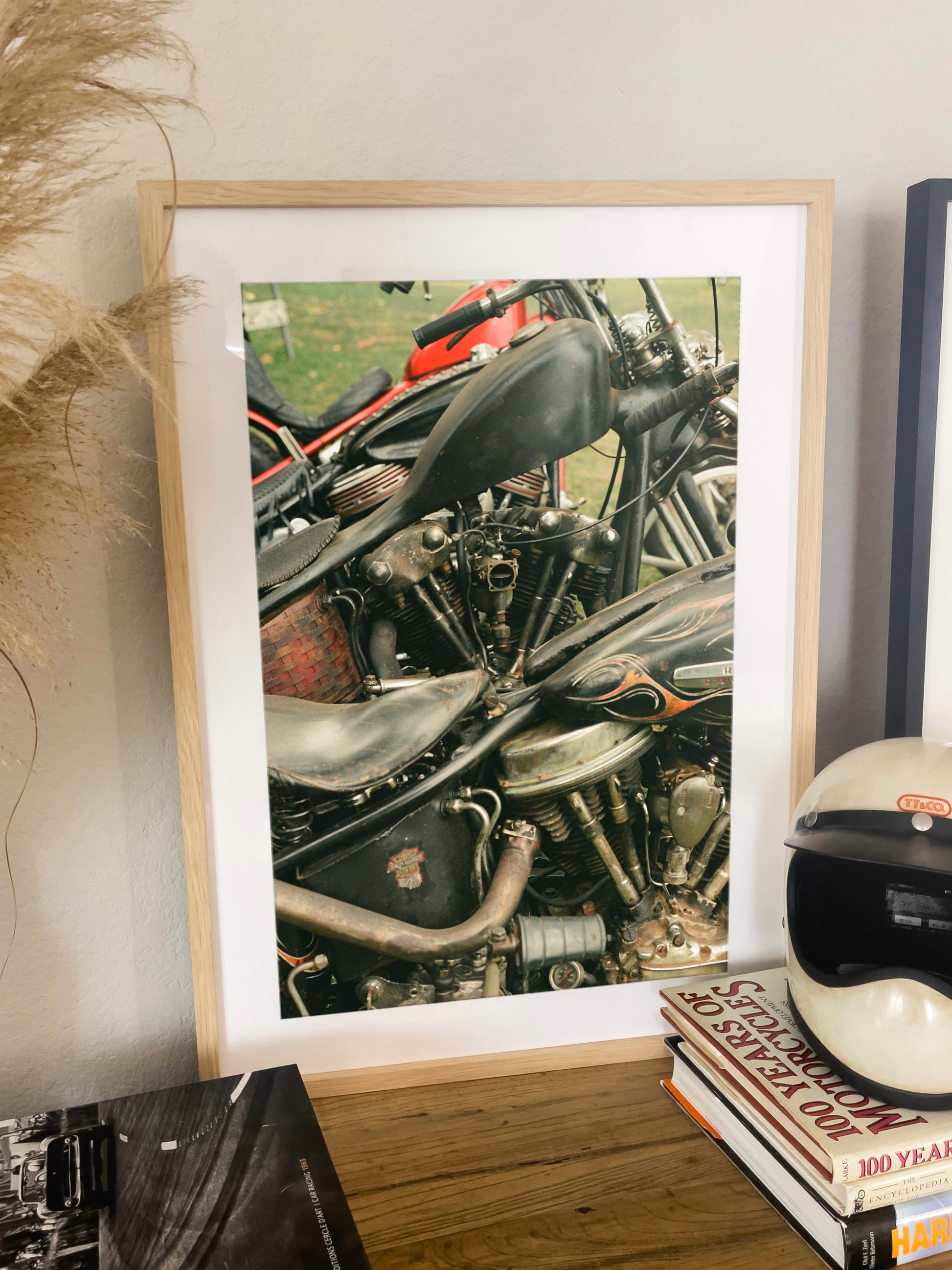 Cycle Zombies Panhead and Knucklehead - Black frame