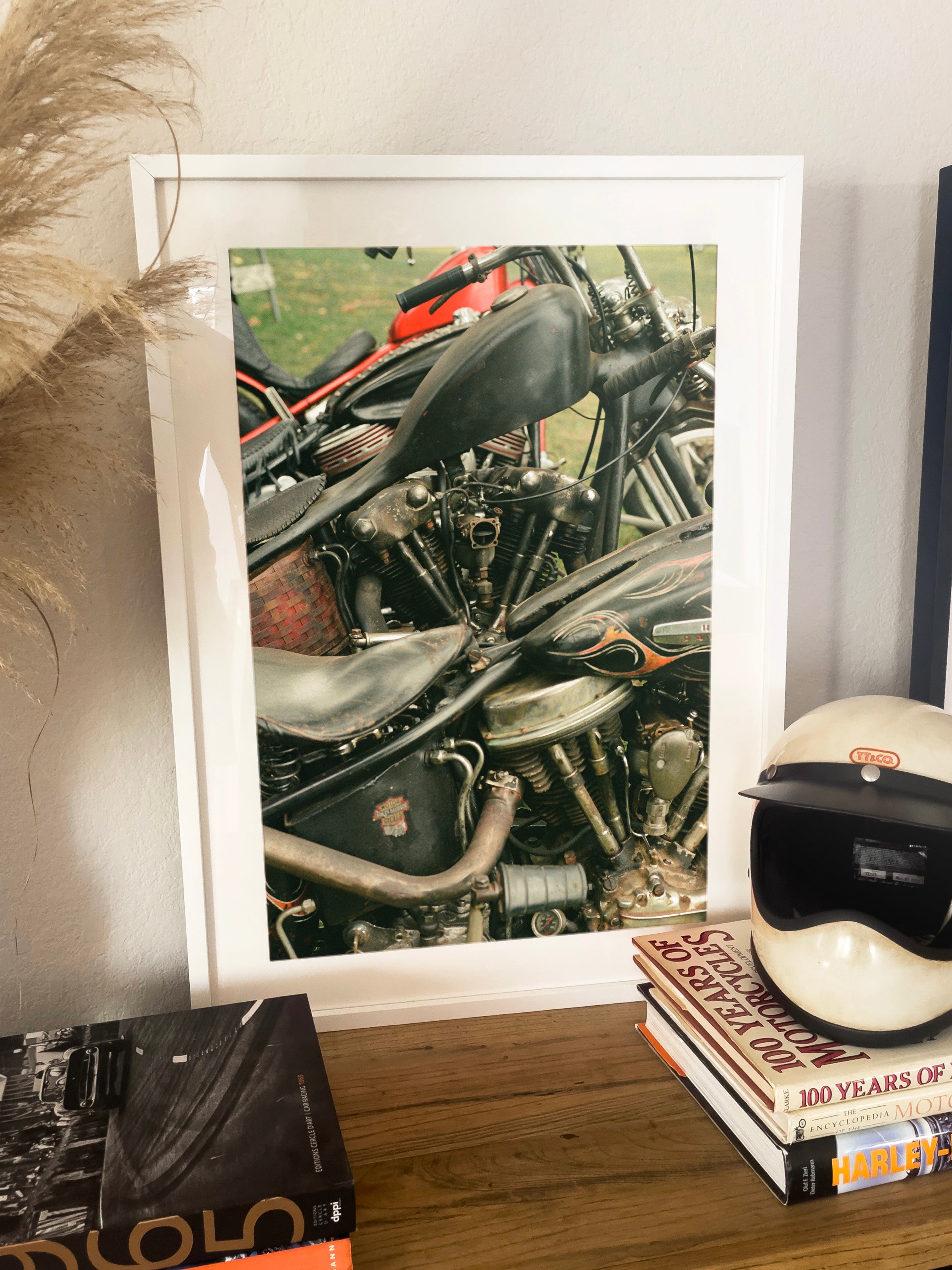 Cycle Zombies Panhead and Knucklehead - Black frame
