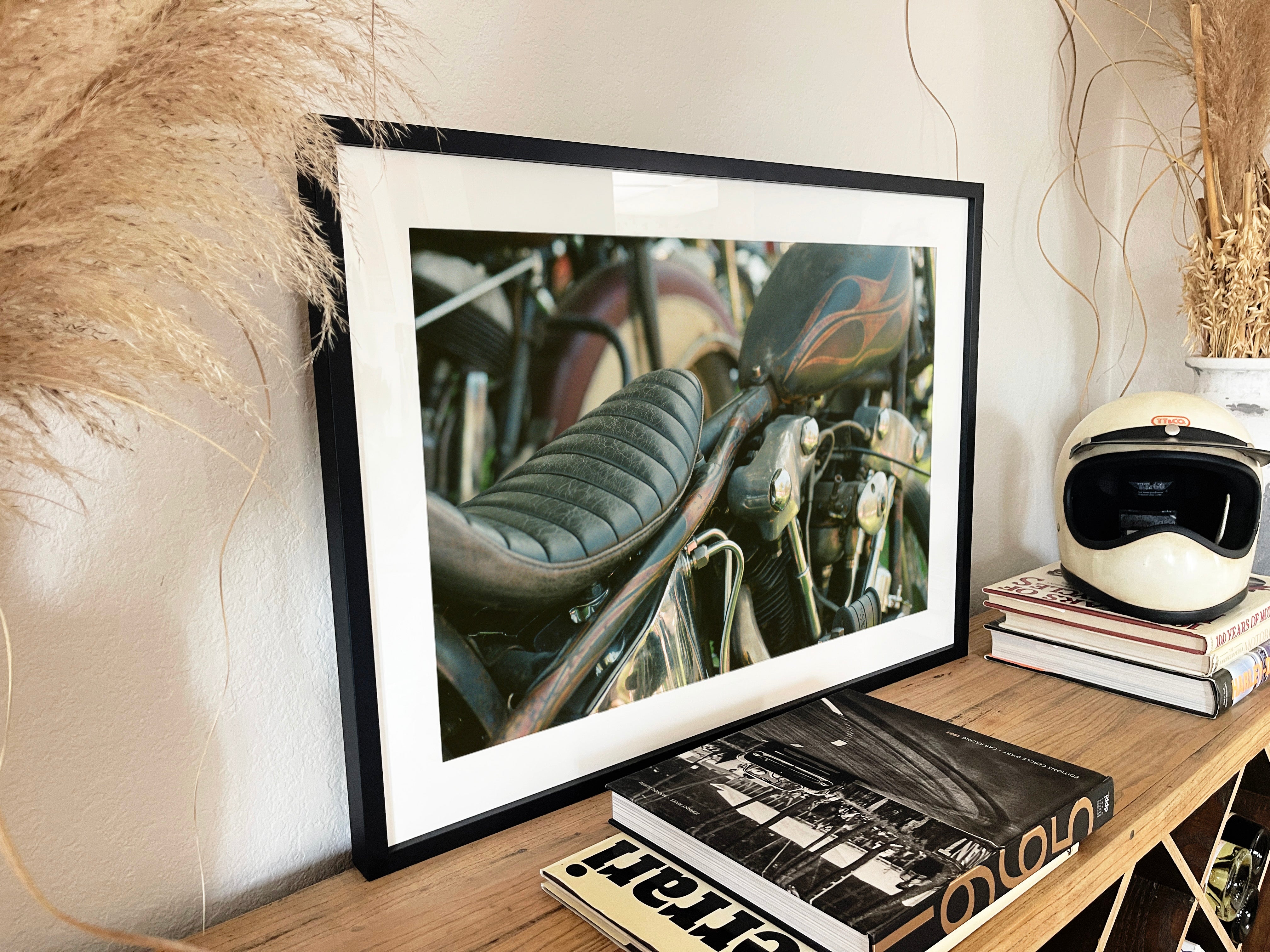 Flamed Knucklehead - Black frame