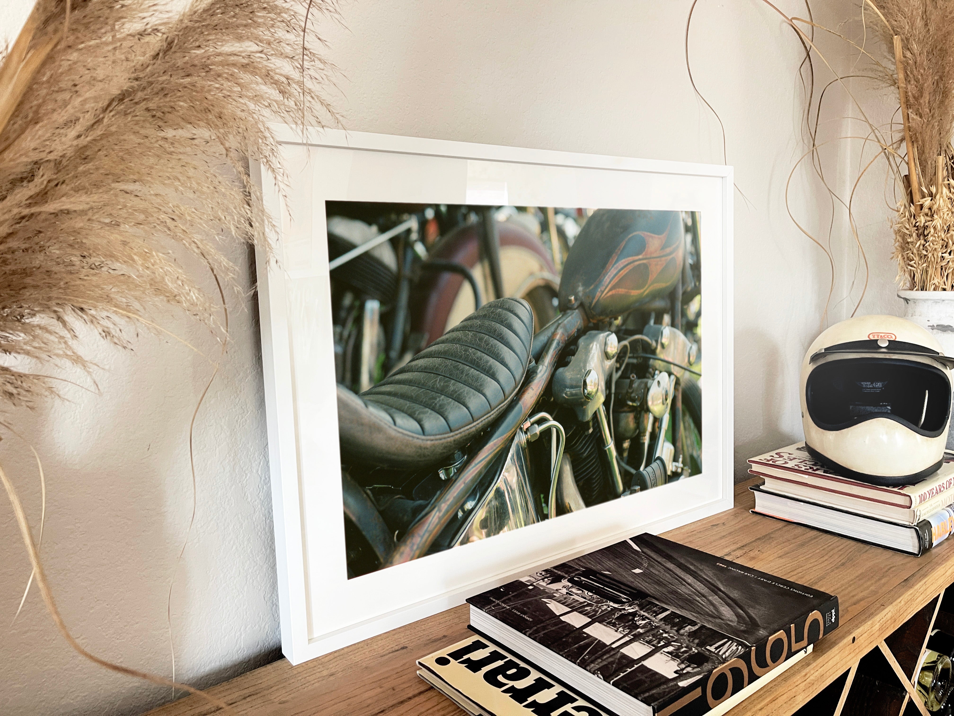 Flamed Knucklehead - Black frame