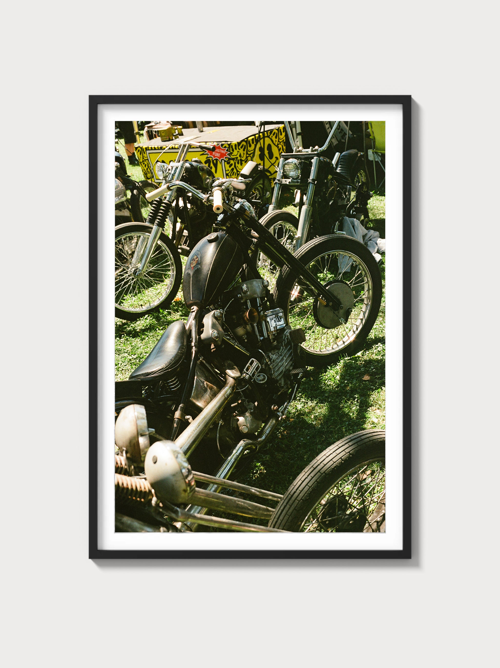 Knucklehead Chopper - Black frame