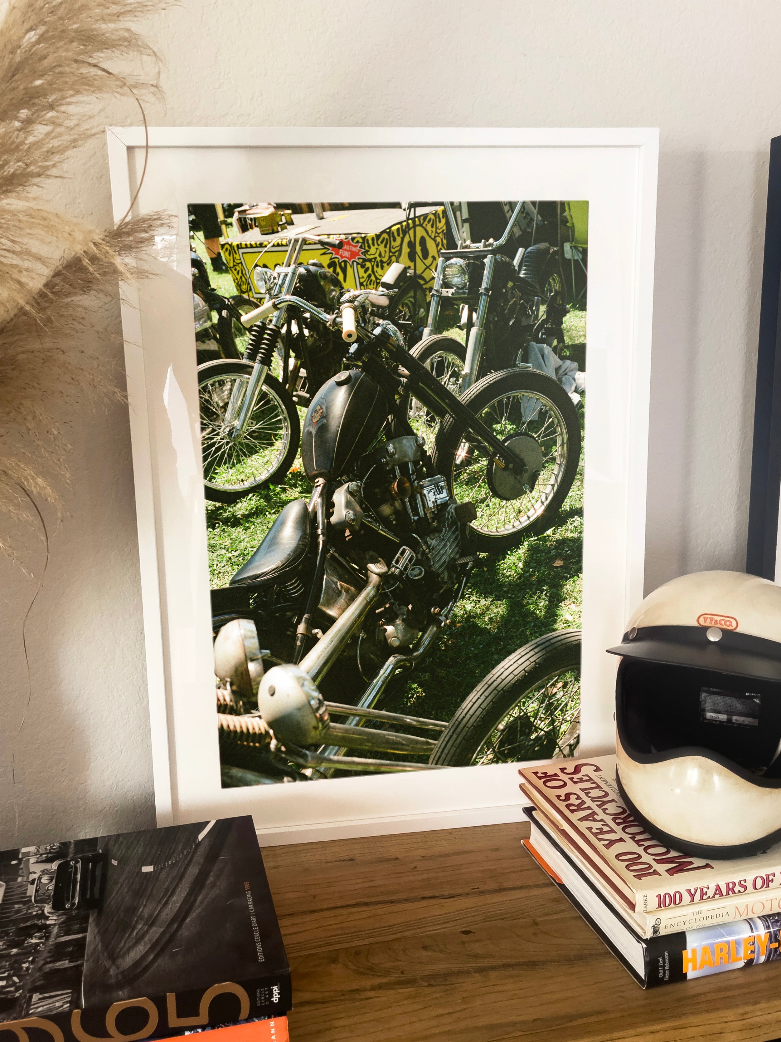 Knucklehead Chopper - Black frame