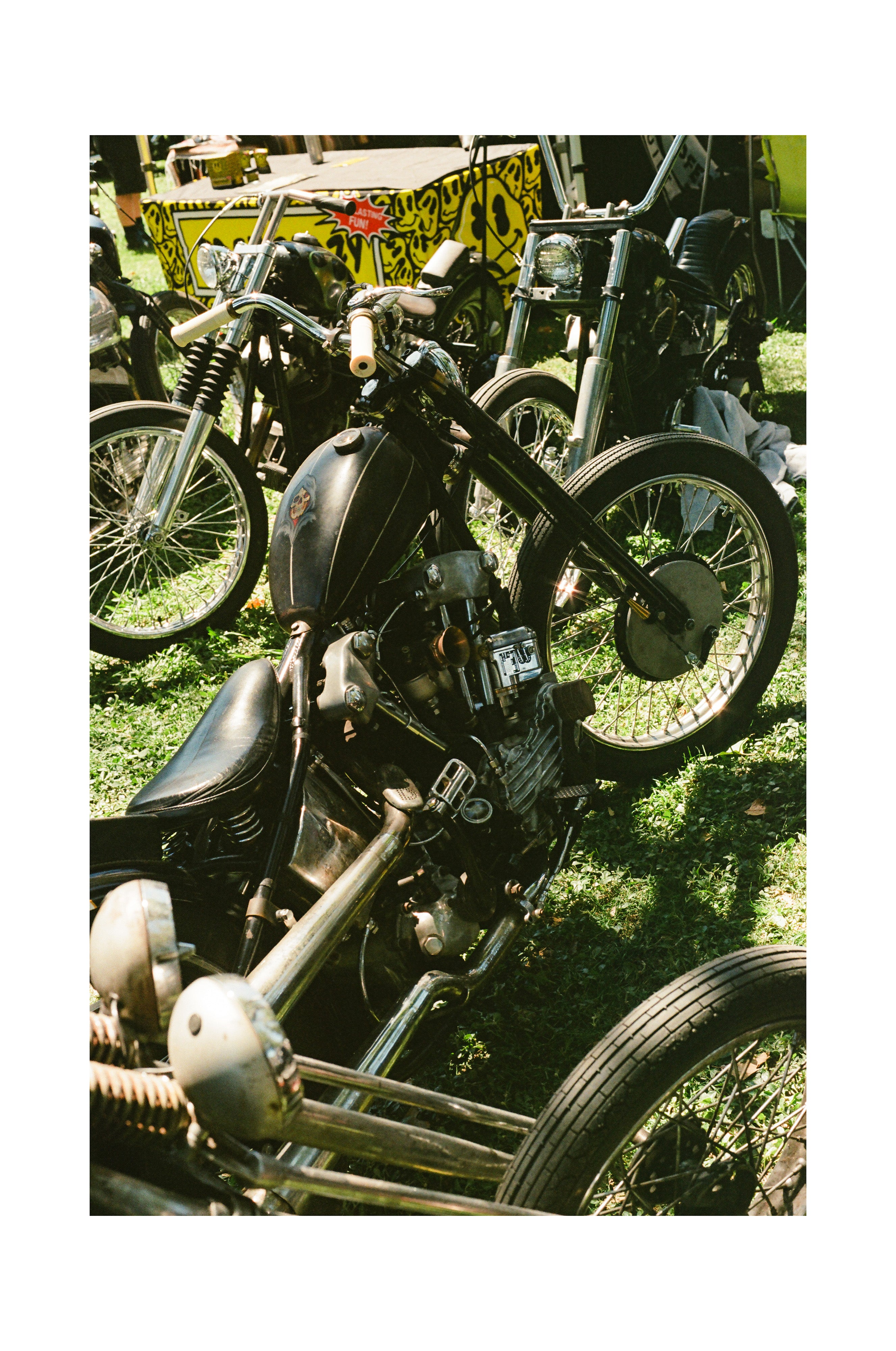 Knucklehead Chopper - Black frame