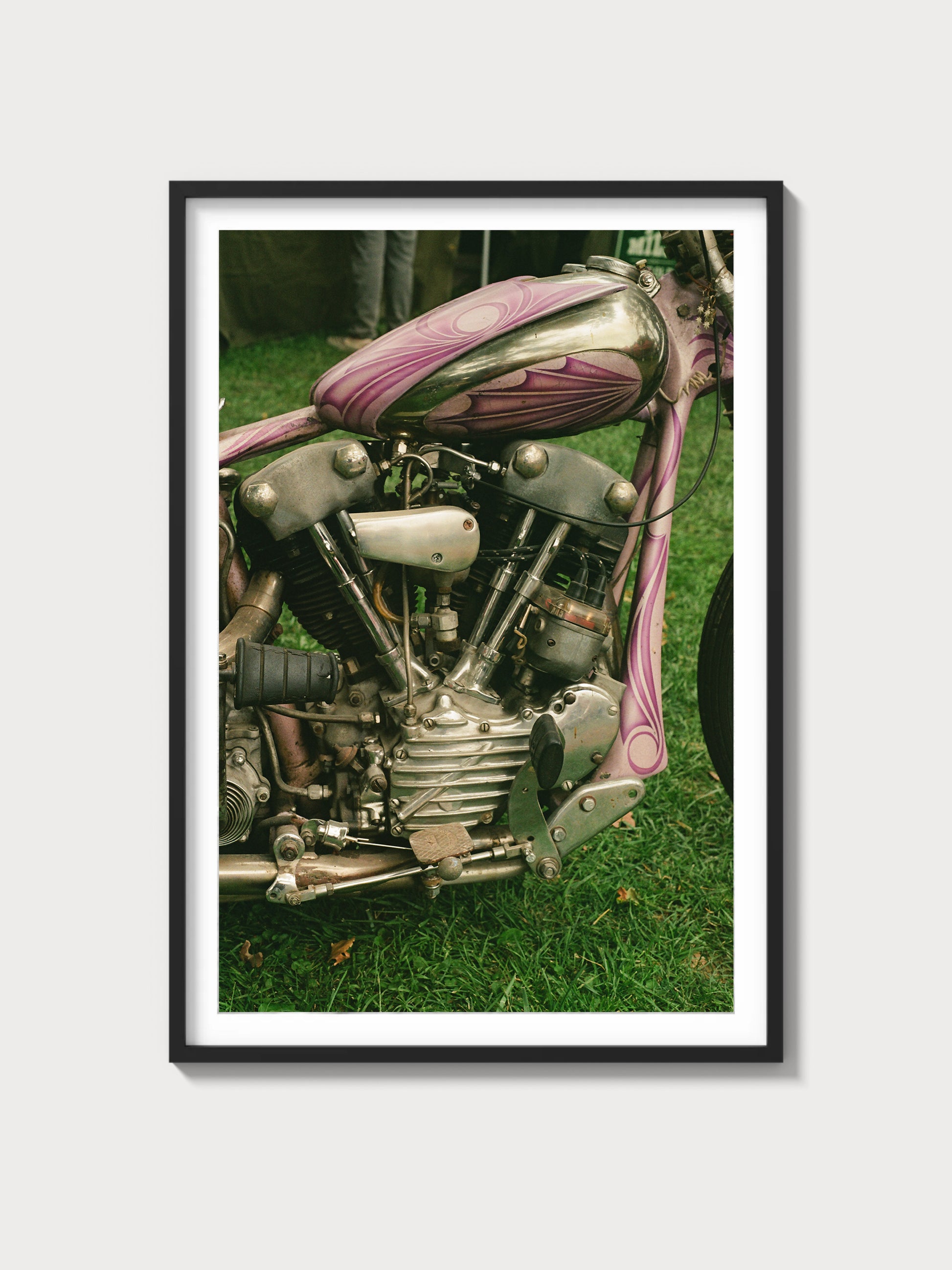 Pink Knucklehead - Black frame